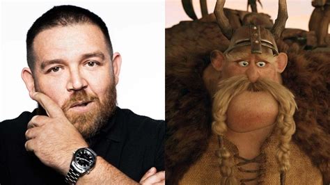 how to train your dragon 2 gobber|nick frost as gobber.